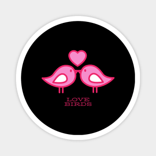 Valentine's Day Love Birds Lovebirds Magnet